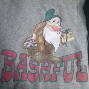 Vintage Disney Snow White Seven Dwarves Bashful Crewneck Sweatshirt